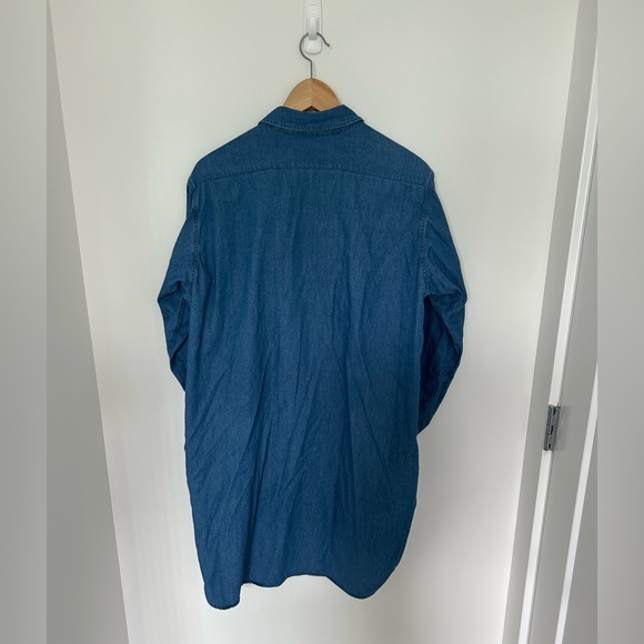 Uniqlo X JW Anderson long denim button down shirt - Picture 8 of 9